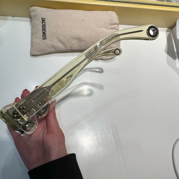 JACQUEMUS Les Lunettes Sunglasses in Multi Green - Picture 5 of 14